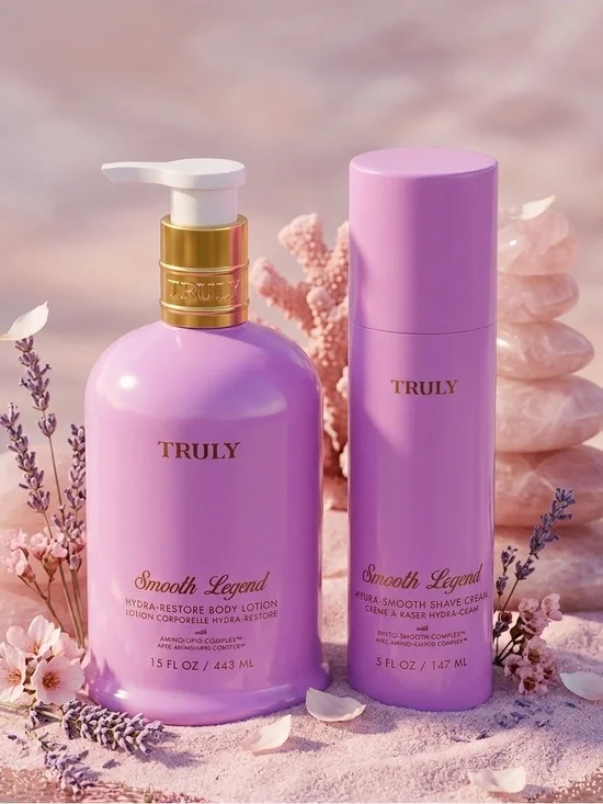 TRULY Smooth Legend Hydrating Body Lotion & Shave Cream — Smooth Legend