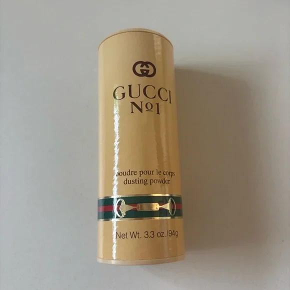 Vintage Gucci No 1 Dusting Powder 3.3 Oz