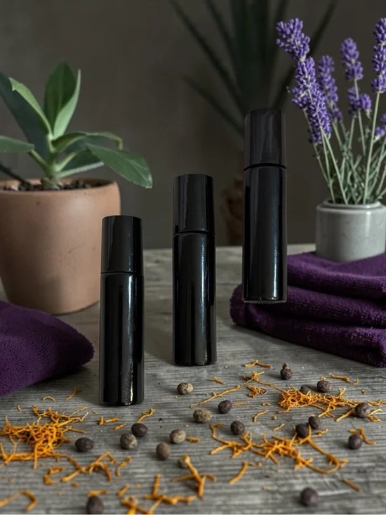 Orchid & Vine Aromatherapy Body Oil Luxury Scent Roller Mystical Moonflower
