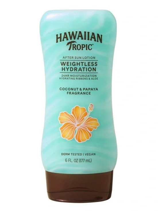 Hawaiian Tropic Silk Hydration Weightless After Sun Lotion, NEW