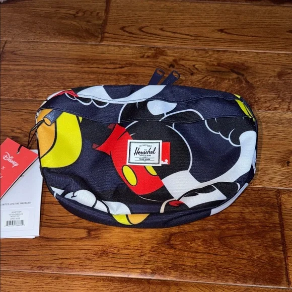 Herschel x Disney Mickey Mouse Black Cosmetic Bag