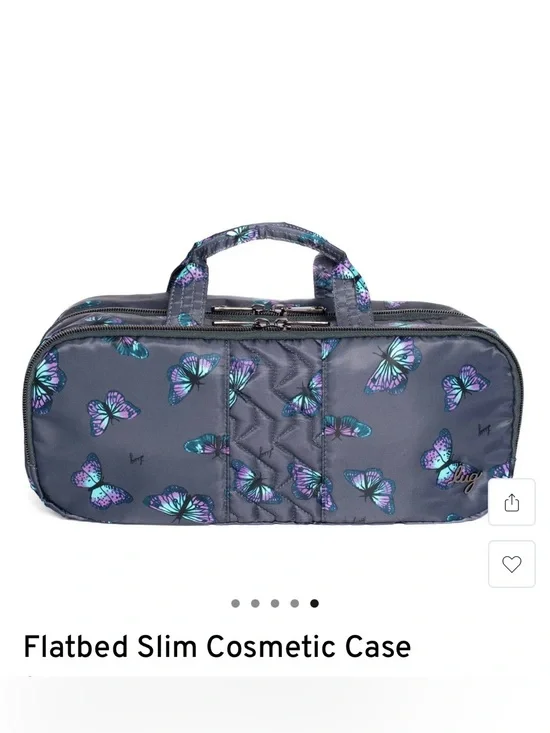 NWT- Lug Flatbed Slim Cosmetic Case