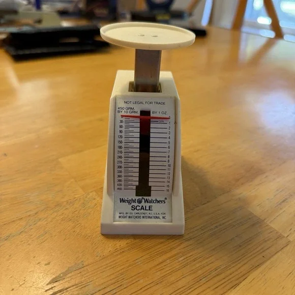 Vintage Weight Watchers Scale USA WEIGHT WATCHERS INTERNATIONAL, INC. Gram Scale