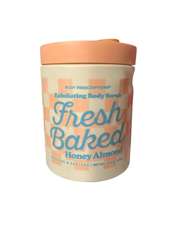 Fresh Baked Honey Almond Exfoliating Body Scrub - Peach