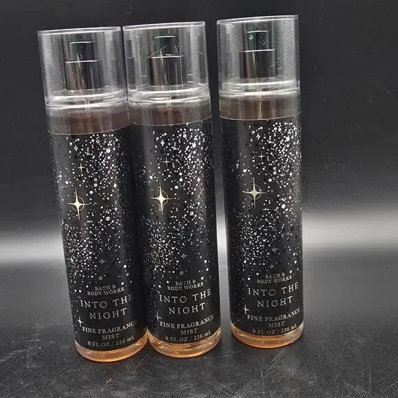 Bath & Body Works Into the Nights Mist Spray Set of Three 3