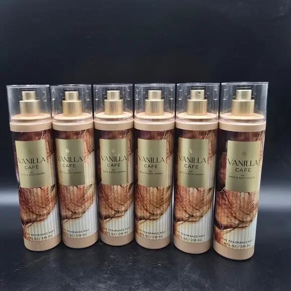 Bath & Body Works Vanilla Cafe Spray Mist Set of Siz