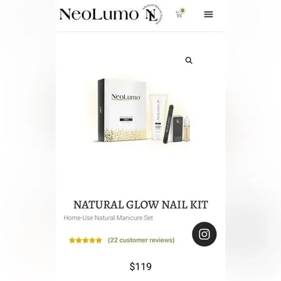 Natural Glow Nail Kit - Kiwi