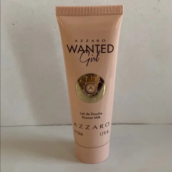 AZZARO Wanted Girl Shower Milk Cream 1.7oz NWOB Sealed
