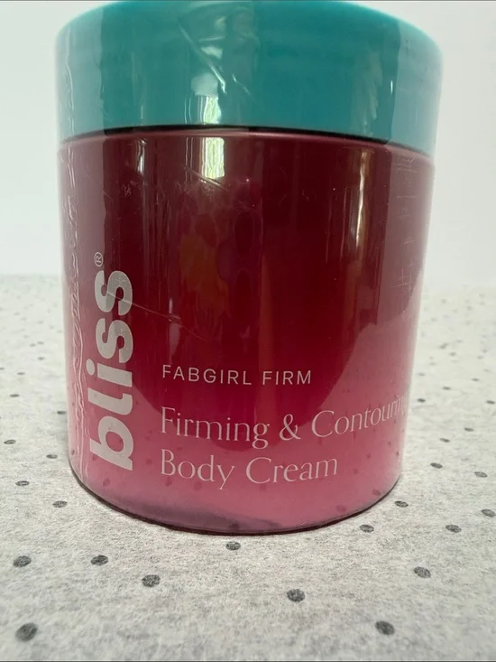 Bliss Firming & Contouring Body Cream - 6 oz new sealed