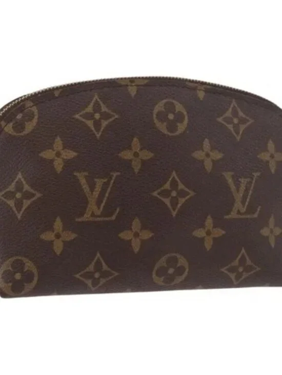 LOUIS VUITTON Monogram Pochette Cosmetic PM Pouch M43998 LV Auth 183346