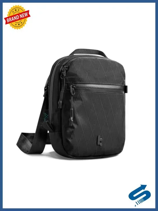 X-Pac Fabric Travel Crossbody Sling Bag with RFID Blocking Lockable Zipper
