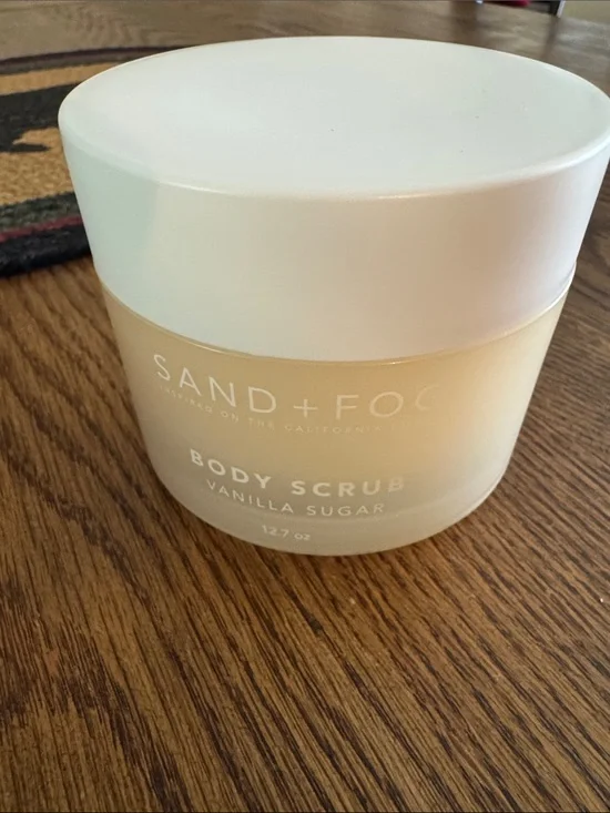 SAND + FOG Vanilla Sugar Body Scrub — Cream