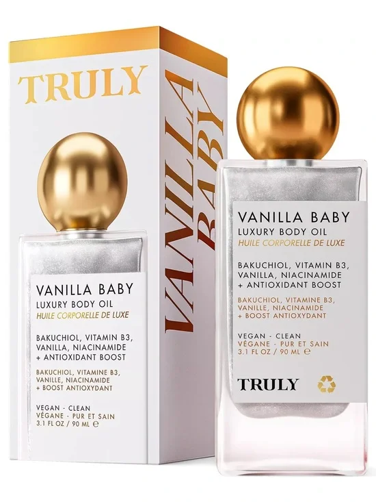 Truly Vanilla Baby Luxury Body Oil
