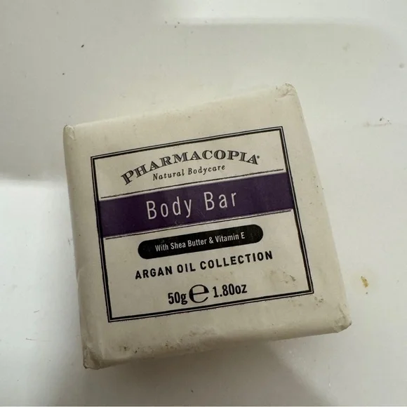 Pharmacopia Hotel Argan Oil Cleansing Bar Shea Butter 50g