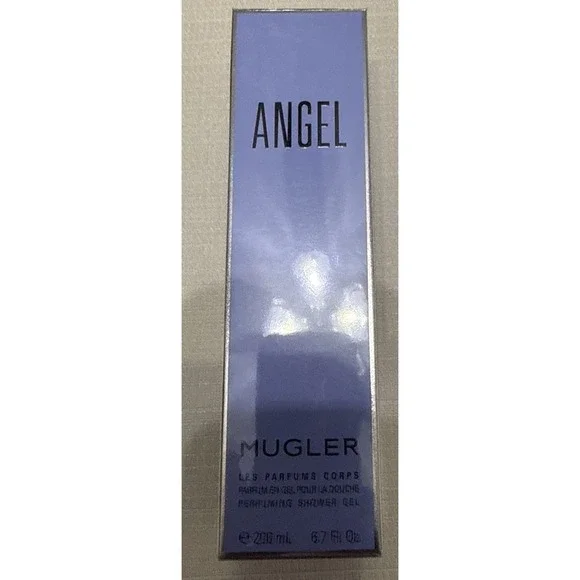 Mugler Angel - Shower - Floral & Woody Womens Scented Body Wash - With Peony,...