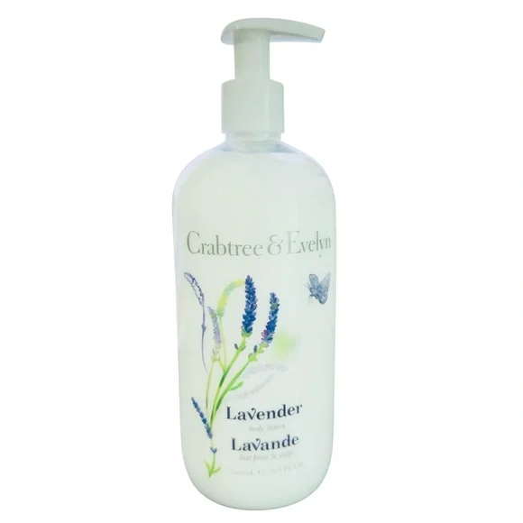 Crabtree & Evelyn LAVENDER Body Lotion Full Size‎ 500 ml 16.9 fl oz New