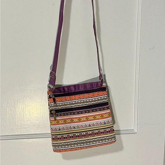 Trendy Multicolor Crossbody Bag