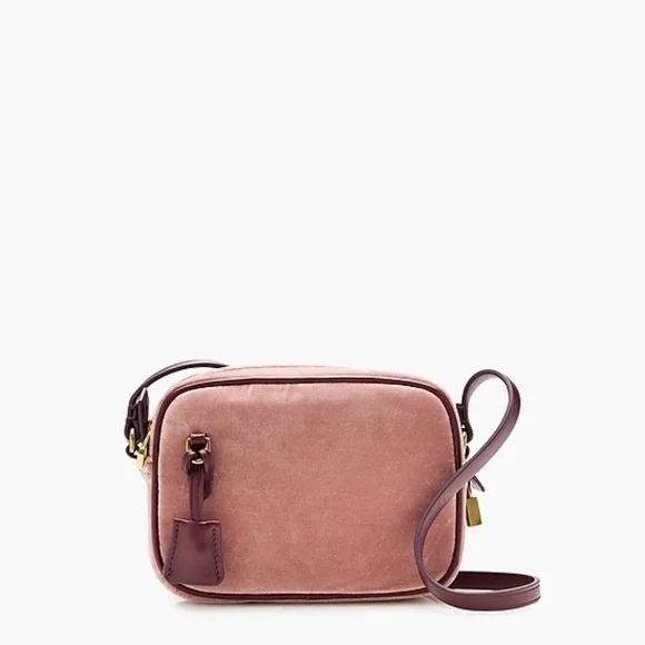 New J. Crew Women's Mini Velvet Signet Bag‎