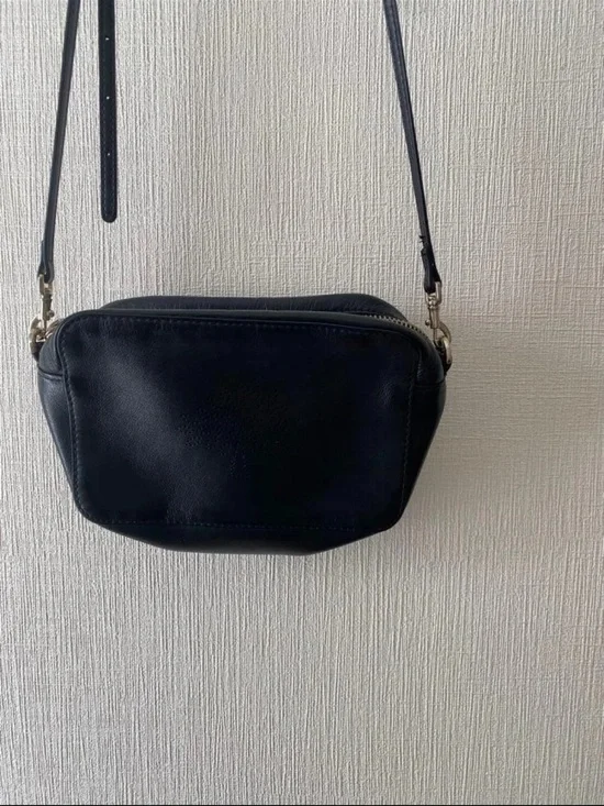 Mulberry Black Leather Crossbody Bag