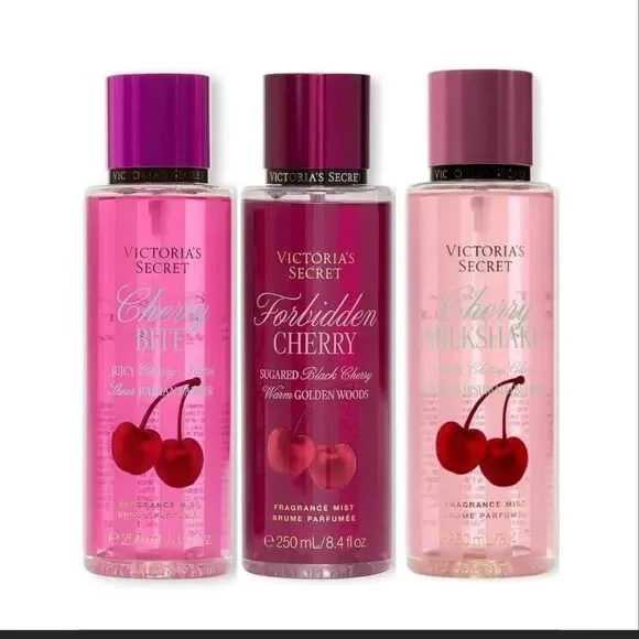 Victoria-s-secret Pink and Red Bath-and-body