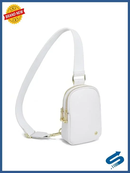 Anti Theft Crossbody Bag RFID Blocking Sling Purse with Zipper Lock Travel
