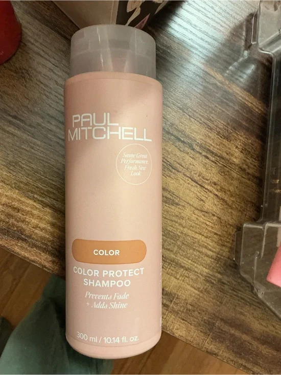 Paul Mitchell Color Protect Shampoo - Pale Pink Bottle