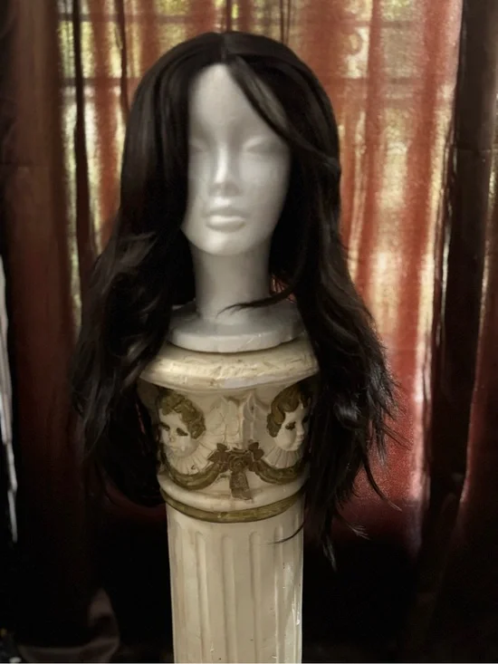 Black Long Wave Women's Lace Front Wig