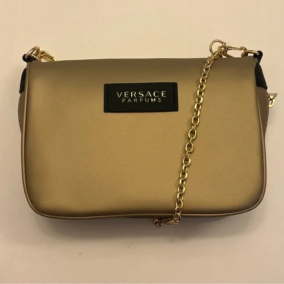 Versace‎ Perfumes  Matt Gold Cross-body (new)