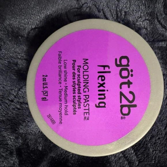 Got2b Flexing Molding Paste 2oz Medium Hold Low Shine‎ Hair Styling Wax