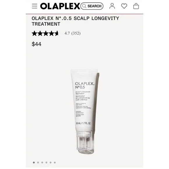 Olaplex No. 0.5 Scalp Longevity Treatment 1.7 oz New In Box