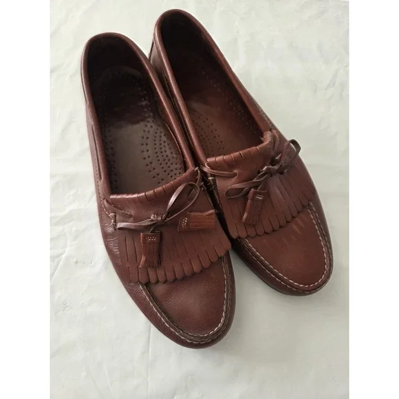 Dexter Tassel Kiltie Leather Loafer Men's 13m Made In USA Casual‎ Comfort