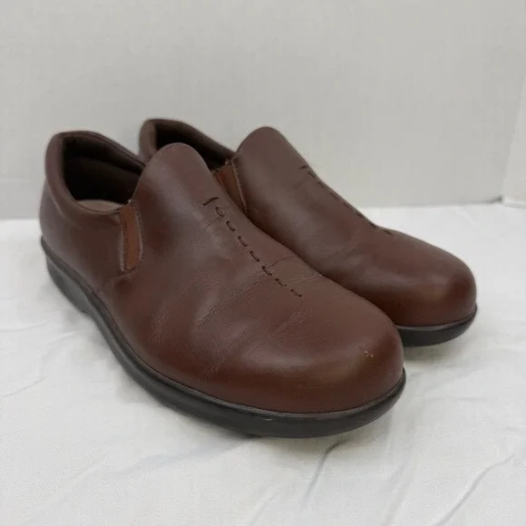 SAS Tripad Comfort Brown Leather Slip On Loafers Mens Size 9 M Made in USA
