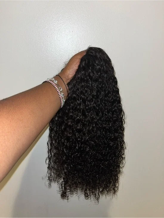 ISEE Kinky curly 18” v-part wig