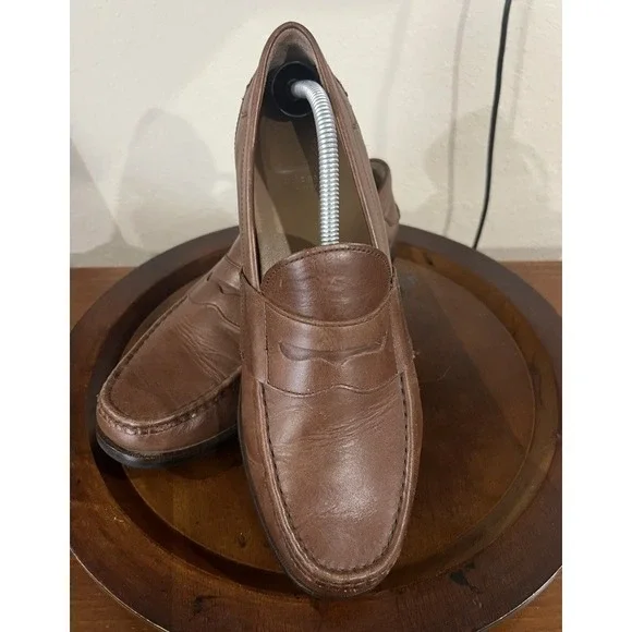 Cole‎ Haan Mens Pinch Maine Hand Sewn Leather Penny Loafers Mens 11.5 M Slip On