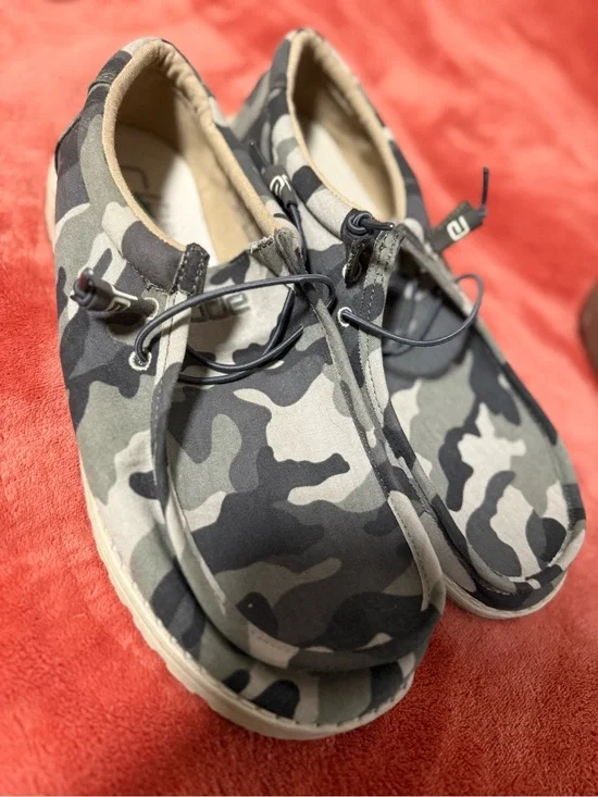 Hey Dude Camo Slip-On Loafers