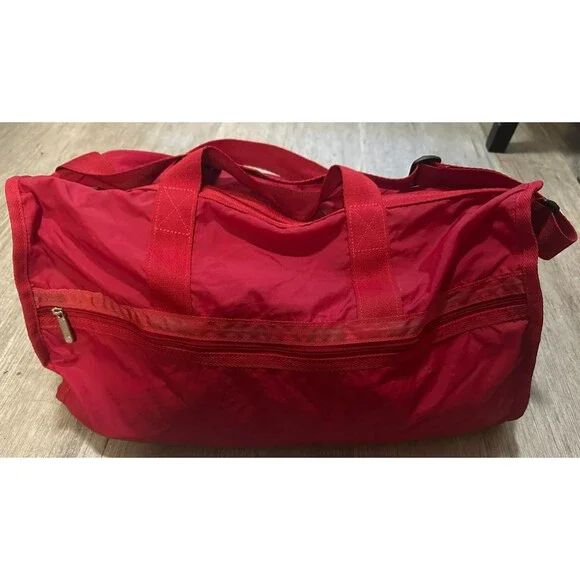 Lesportsac Weekender Red Duffle Bag