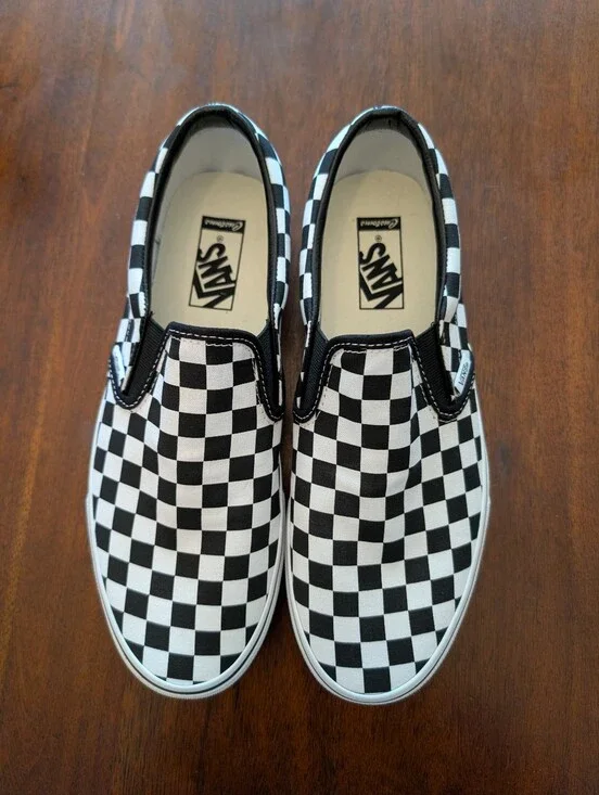 Vans Men's Custom Classic Slip-On Size 9 1/2 M