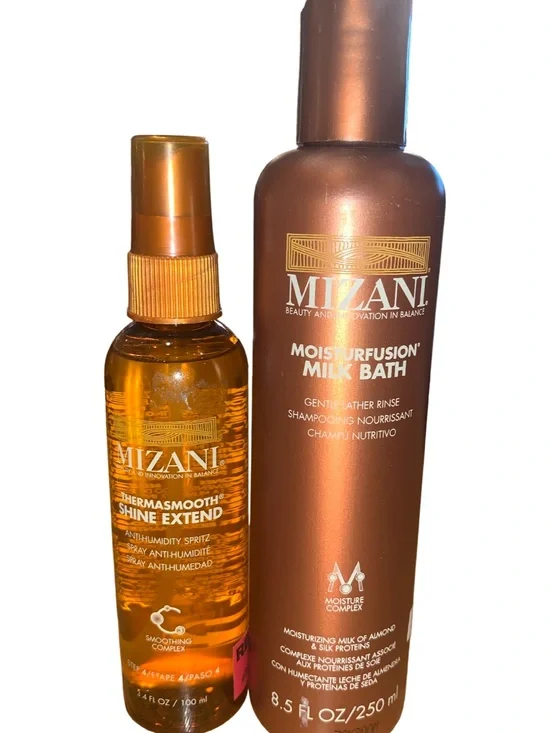 Mizani Thermafuse Shine Extend & Moisturfusion Milk Bath