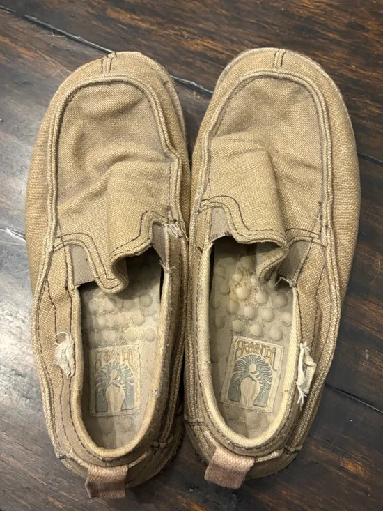 Carhartt Men's Canvas Slip-On Loafers - Light Brown size 10
