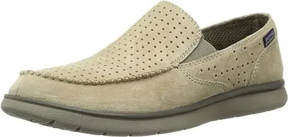 Patagonia Maui Air Retro Khaki Slip On Sneakers Everyday Casual Cozy Beige 10.5