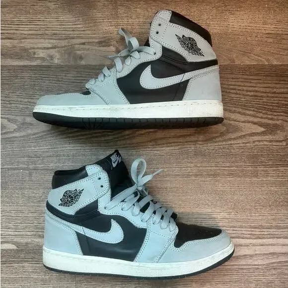 Nike Air Jordan 1 Retro High OG Shadow Grey 2.0 Size 8.5 555088-013