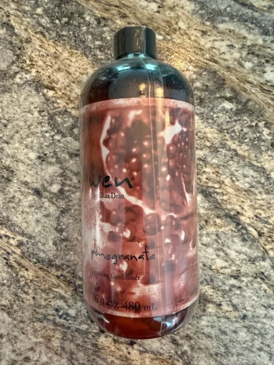WEN Pomegranate Cleansing Conditioner - Burgundy Bottle