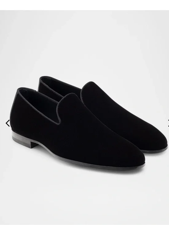 Men's Jareth Velvet Venetian Loafers