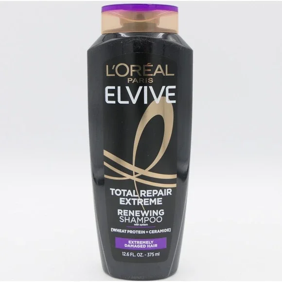 L'Oreal Elvive Total Repair Extreme Renewing Shampoo 12.6 fl oz For Damaged Hair