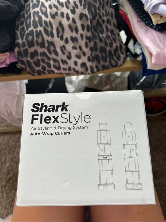 Shark FlexStyle Auto-Wrap Curlers – White