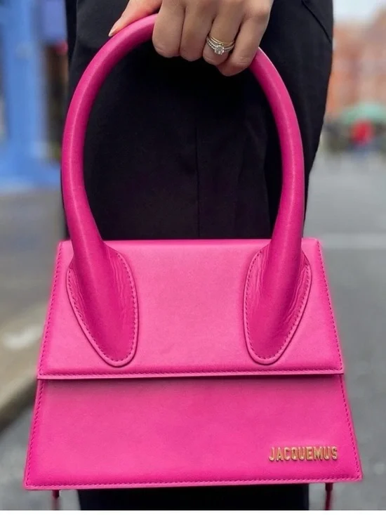 Jacquemus Magenta Bag Large