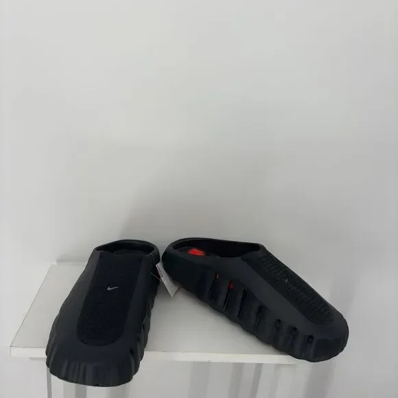 Nike Black Slip-On Recovery Slide Sandals