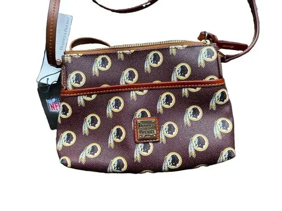 Dooney & Bourke Washington Redskins NFL Ginger Crossbody Bag NWT Retired Logo