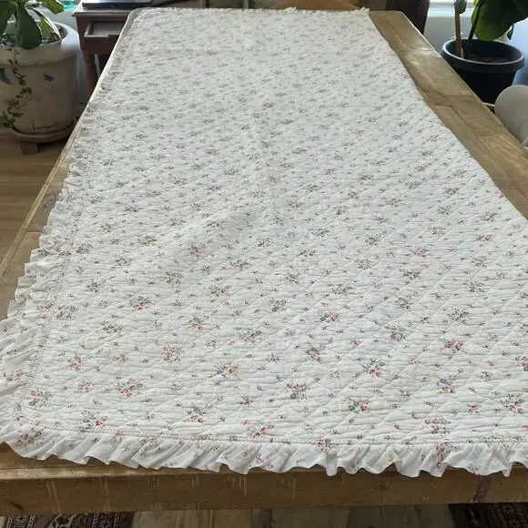 Floral Pink Quilt Cotton Comforter 66