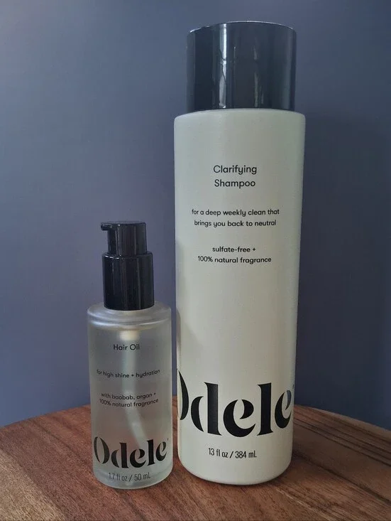 Odele Clarifying Shampoo & Hair Oil, New
